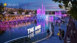 Mở Bán Shophouse Đại Lộ Ánh Sáng The Ambi Stella Mega City - 2 Hồ ánh sáng