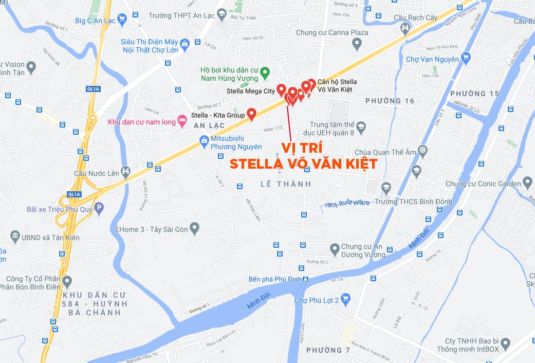 Dự án Stella – Căn hộ cao cấp tại Võ Văn Kiệt, Bình Tân
