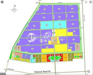 Bản đồ quy hoạch KCN Đất Đỏ 1