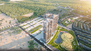 Takashi Ocean Suite Kỳ Co theo phong cách Nhật, tọa lạc tại vị trí đắc địa trên bán đảo Phương Mai