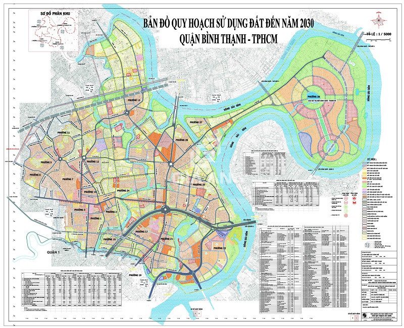 Thông tin quy hoạch quận Bình Thạnh 2021 mới nhất 