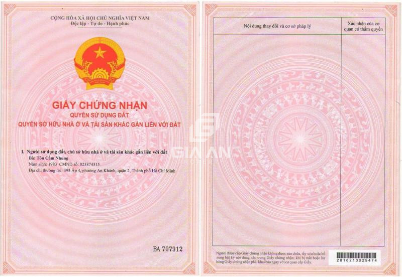 Sổ hồng hoàn công là gì? Tất tần tật thông tin cần biết - 5 sổ hồng hoàn công là gì 2