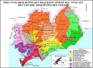 Bản đồ quy hoạch đất tỉnh Bà Rịa – Vũng Tàu