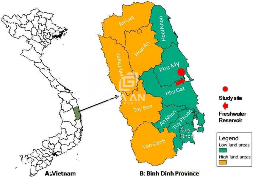 bản đồ quy hoạch tỉnh Bình Định 1