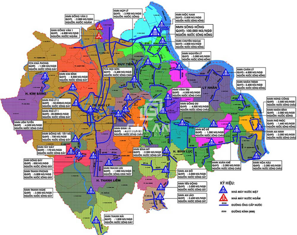 bản đồ quy hoạch tỉnh Hà Nam