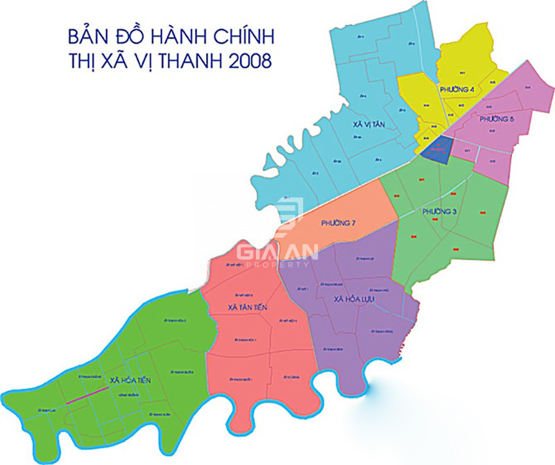 Bản đồ quy hoạch tỉnh Hậu Giang