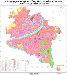  Bản đồ quy hoạch thành phố Huế chi tiết đến năm 2030