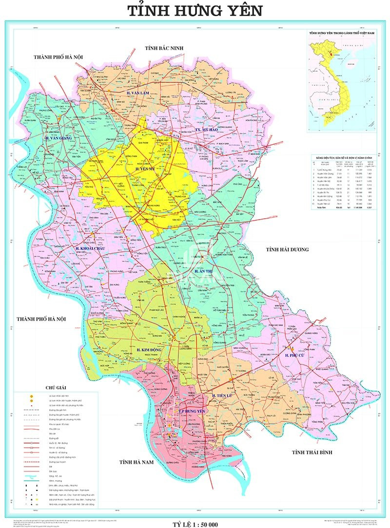 Thông tin bản đồ quy hoạch tỉnh Hưng Yên đến năm 2030 - 7
