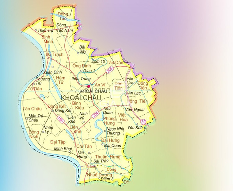 Thông tin bản đồ quy hoạch tỉnh Hưng Yên đến năm 2030 - 9
