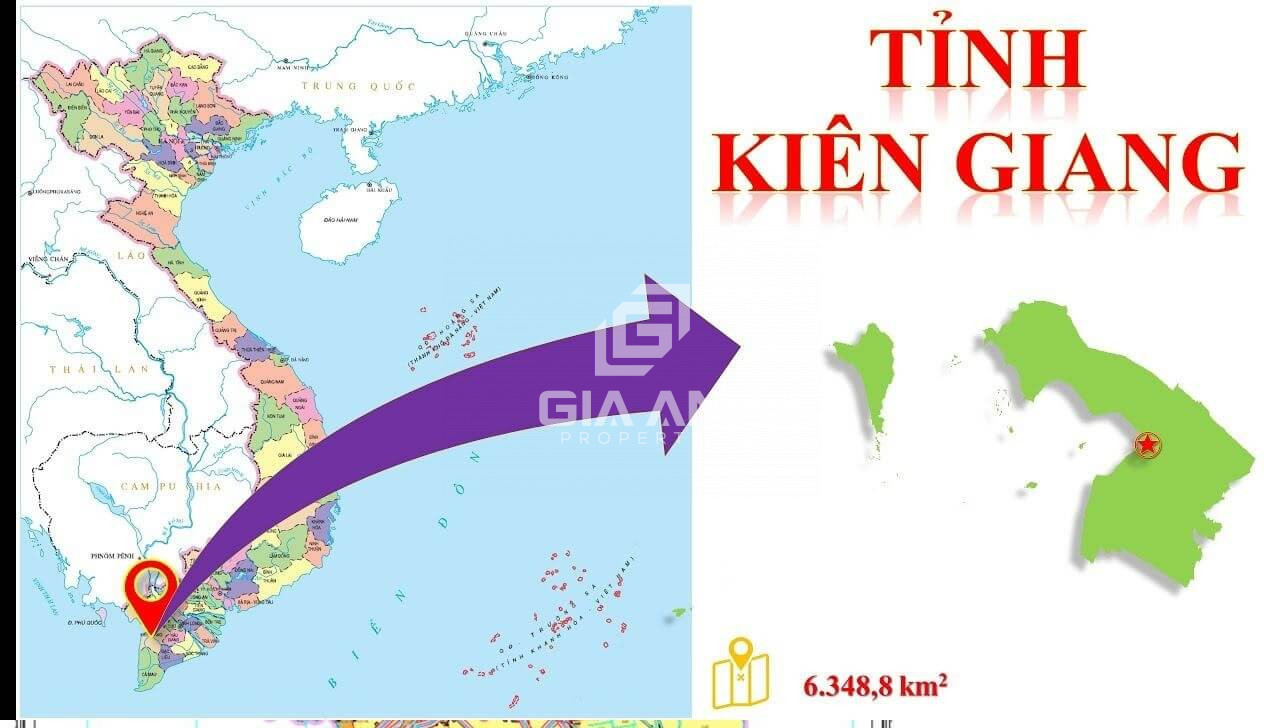 Bản đồ quy hoạch tỉnh Kiên Giang đến năm 2025