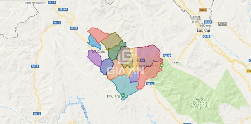 Bản đồ quy hoạch huyện Tam Đường, tỉnh Lai Châu