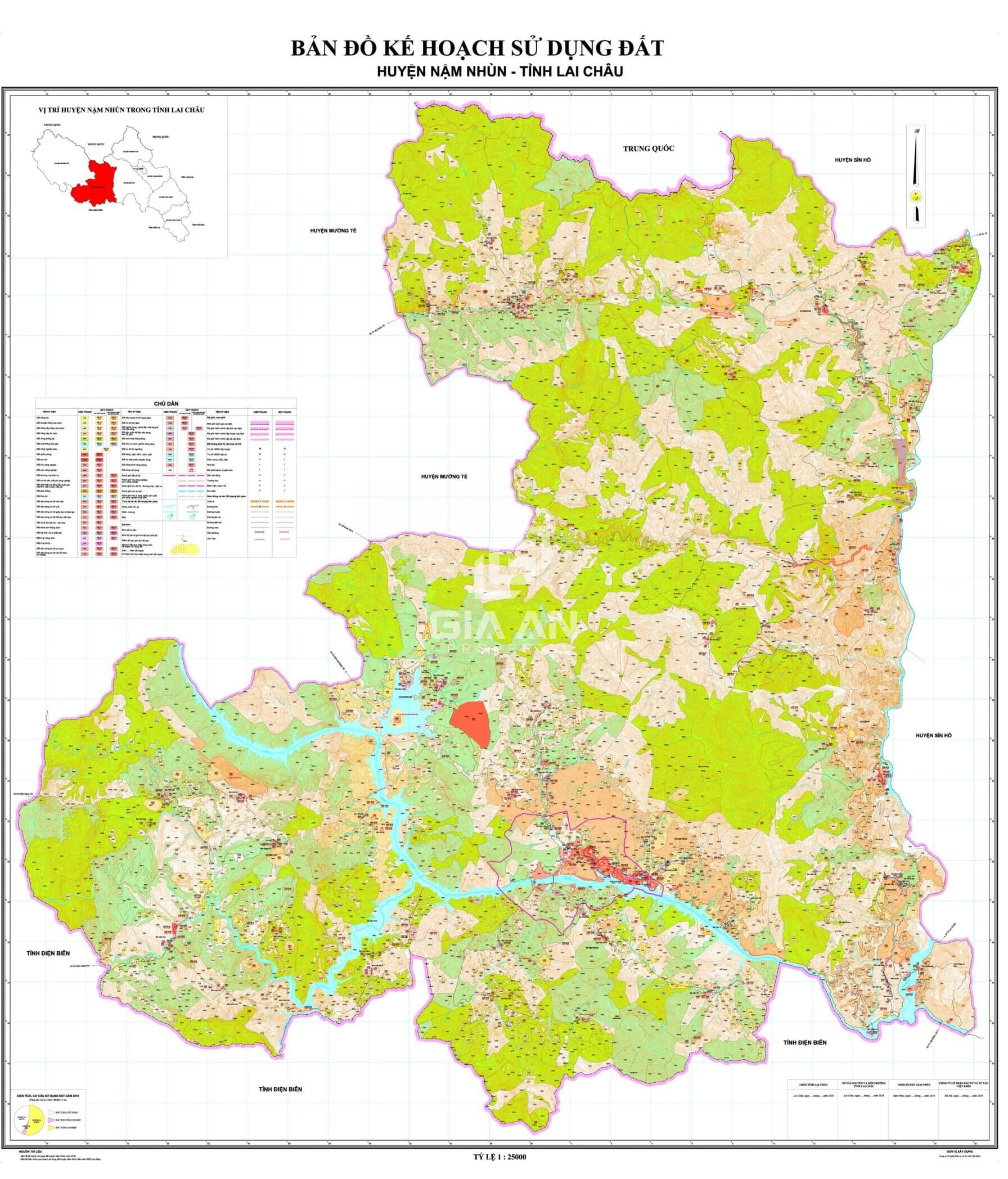 Bản đồ quy hoạch huyện Nậm Nhùn