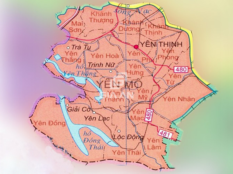 Bản đồ quy hoạch tỉnh Ninh Bình
