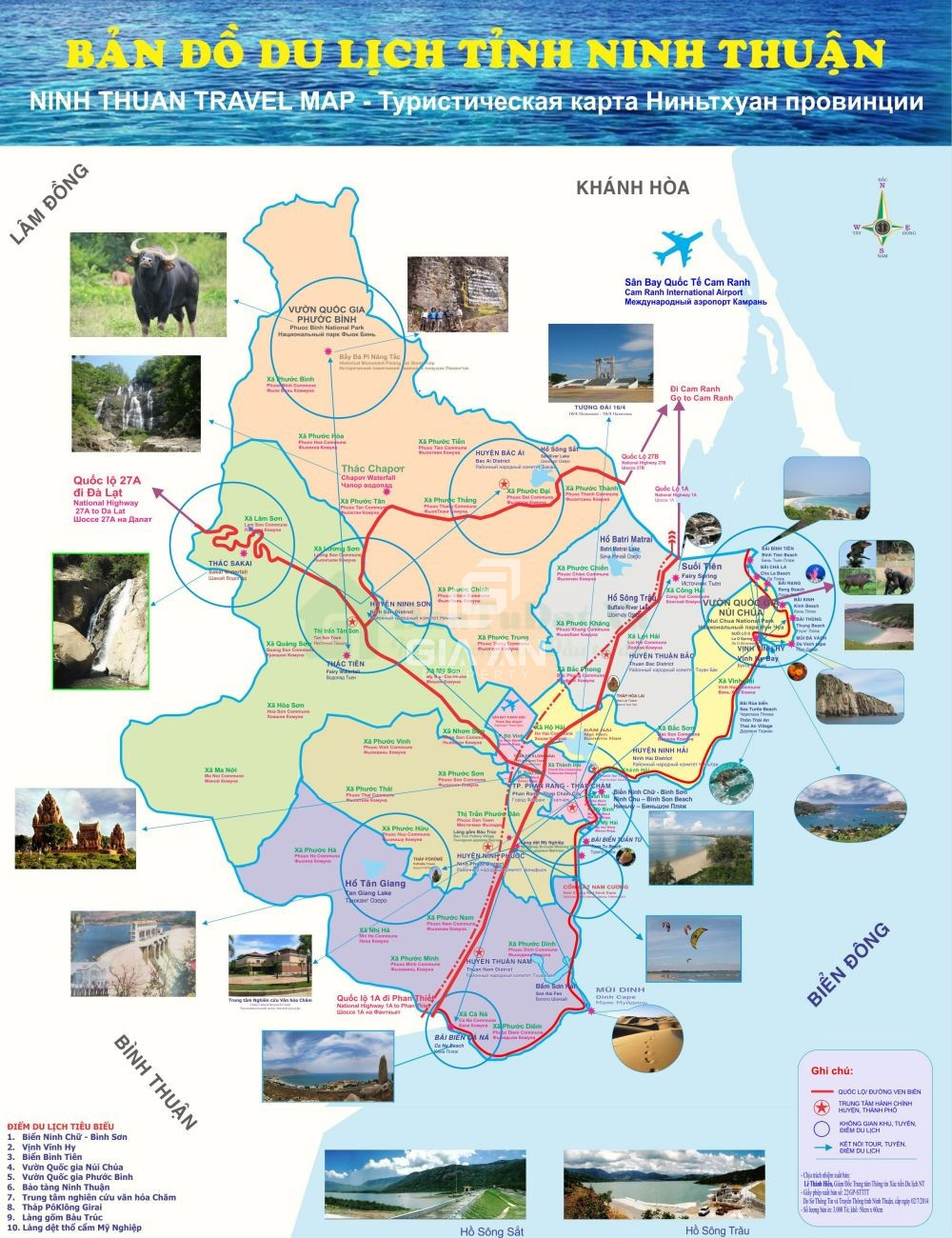 Bản đồ quy hoạch tỉnh Ninh Thuận