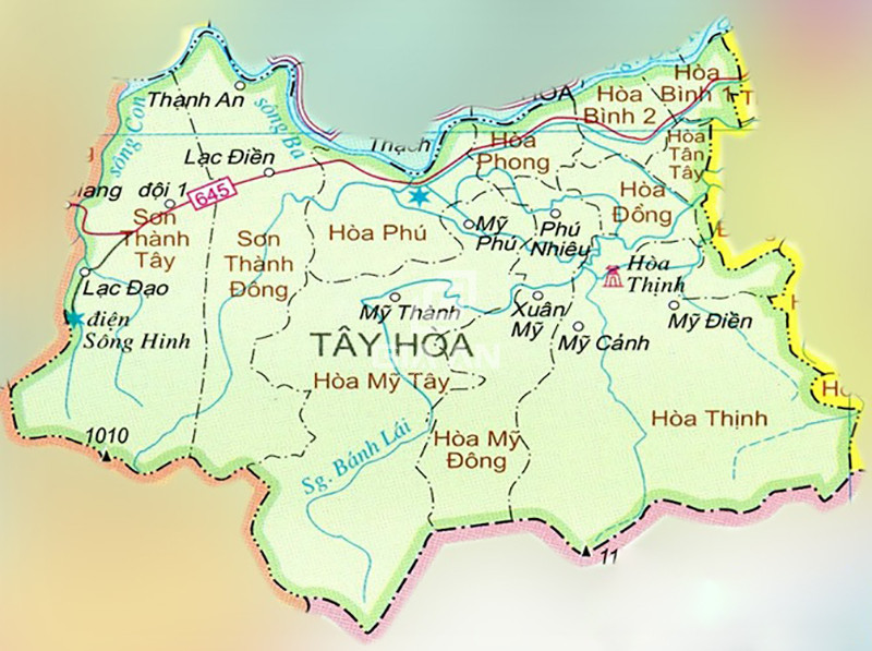 Bản đồ quy hoạch tỉnh Phú Yên