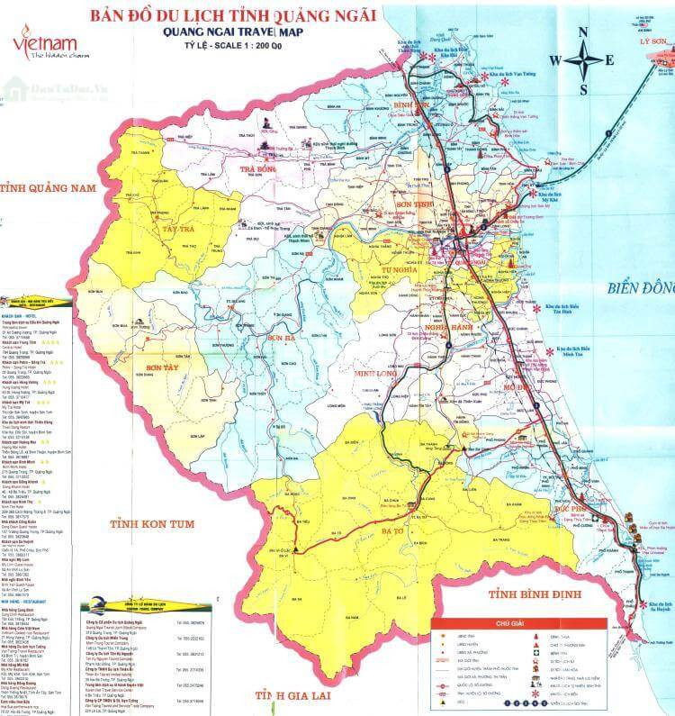 Bản đồ quy hoạch tỉnh Quảng Ngãi