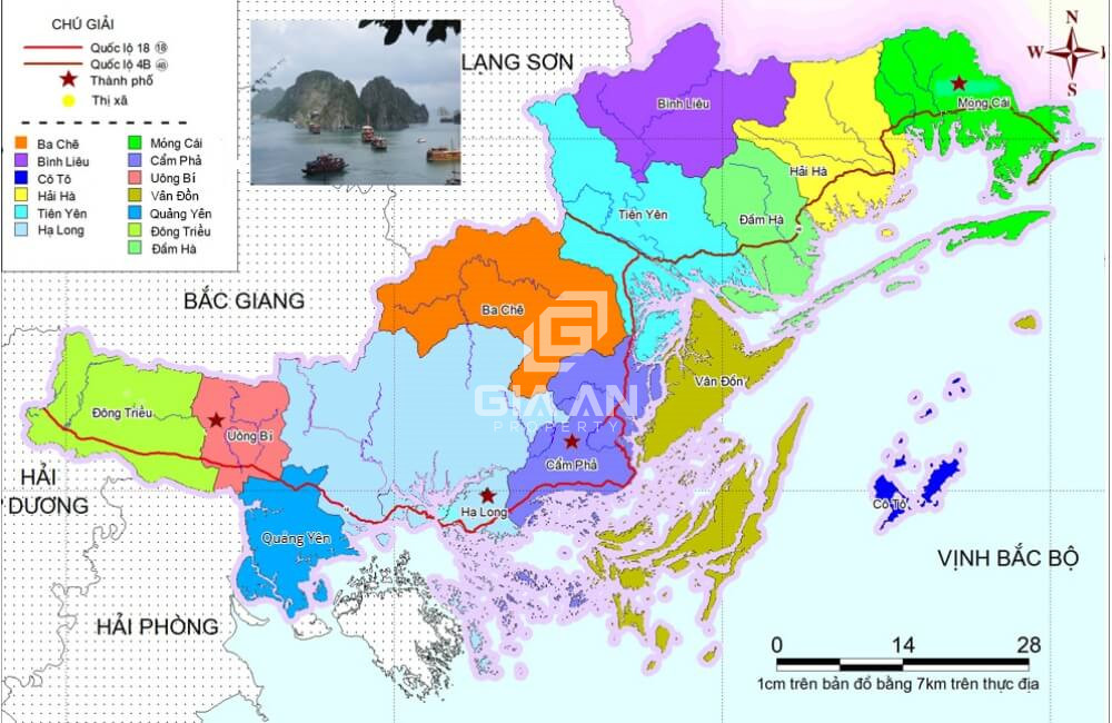Bản đồ quy hoạch tỉnh Quảng Ninh