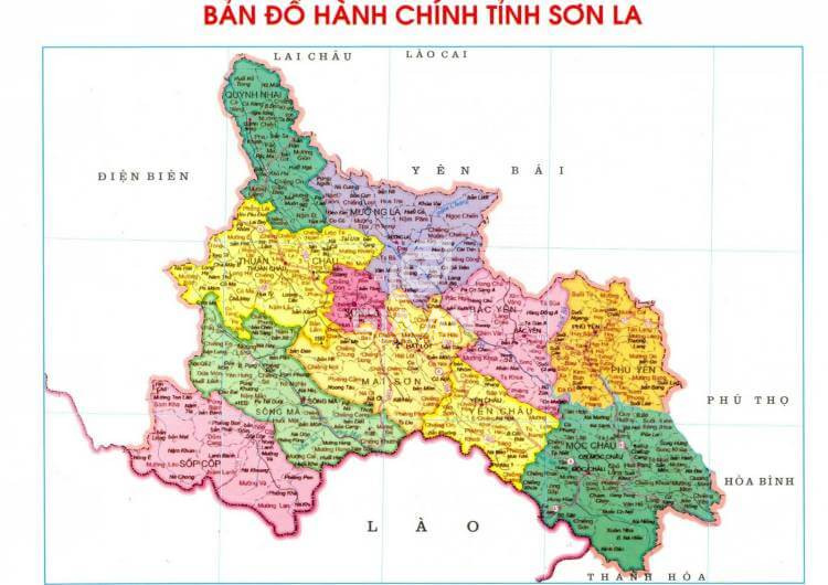 Bản đồ quy hoạch tỉnh Sơn La