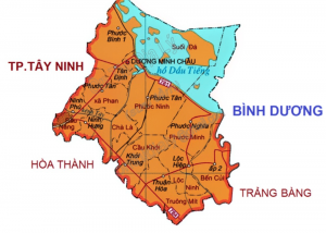 Bản đồ quy hoạch tỉnh Tây Ninh - 1