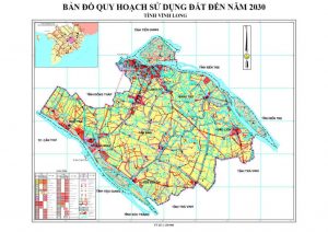Bản đồ quy hoạch sử dụng đất tỉnh Vĩnh Long