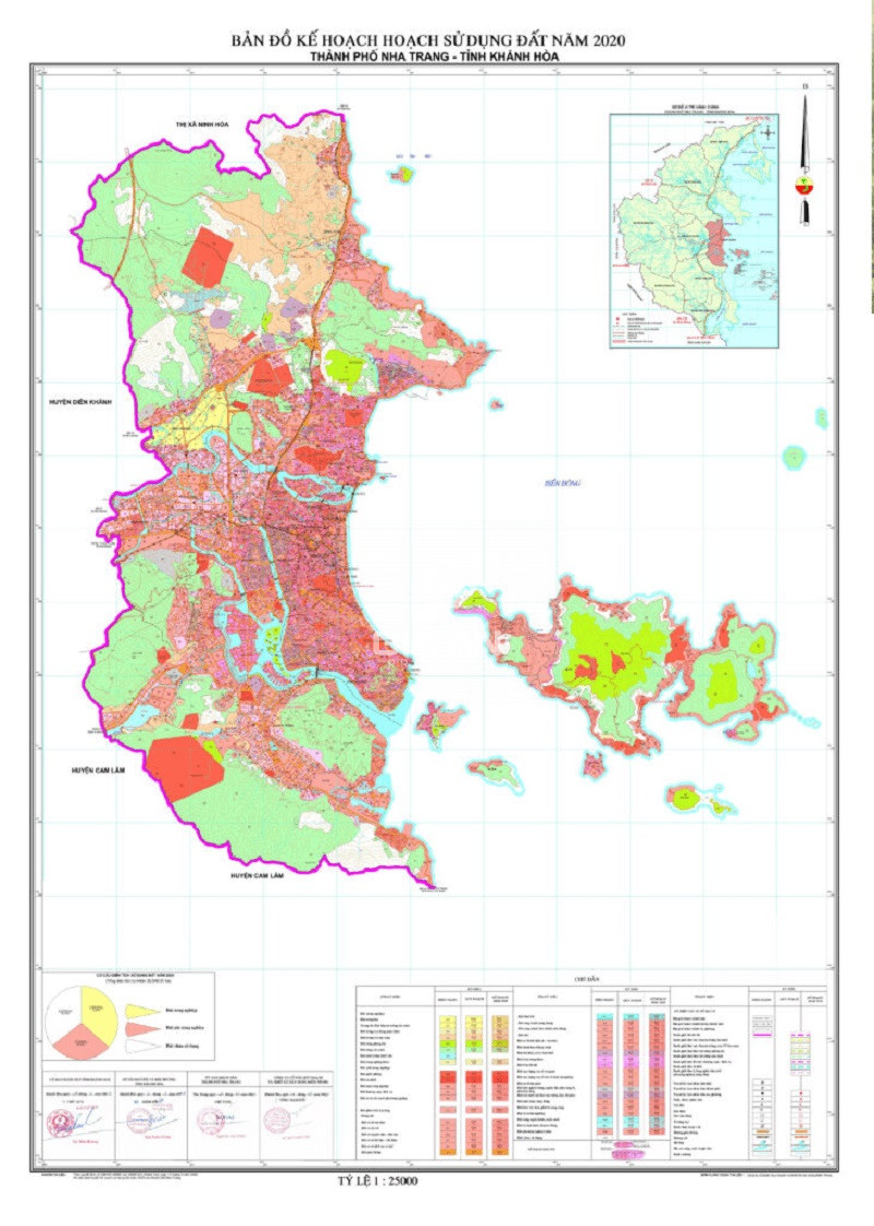 Bản đồ quy hoạch sử dụng đất thành phố Nha Trang