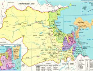 Bản đồ hành chính Đà Nẵng chi tiết nhất