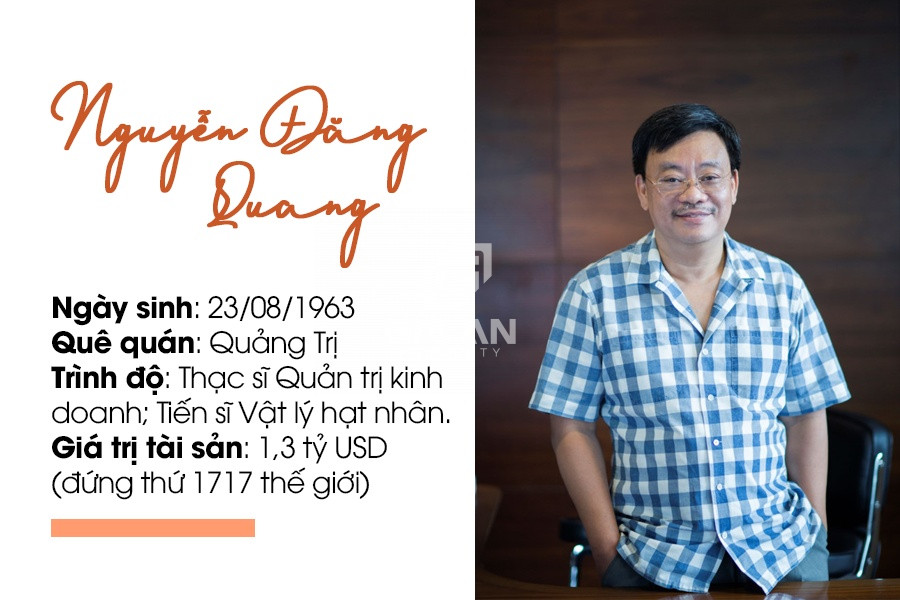 Tóm tắt tiểu sử của “ông trùm” hàng tiêu dùng Nguyễn Đăng Quang
