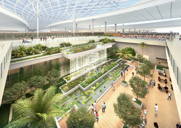 Hình ảnh nhà ga sân bay Long Thành dự kiến