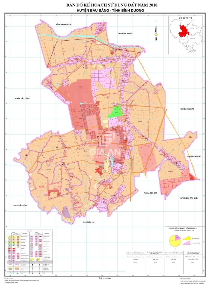 Quy hoạch huyện Bàu Bàng 1