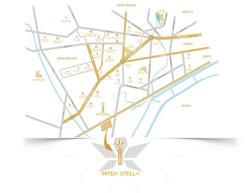  Vị trí quy hoạch dự án Inter Stella