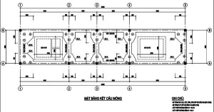 Bản vẽ móng cọc nhà 2 tầng được nhiều người lựa chọn - 2 Bản vẽ móng cọc nhà 2 tầng được nhiều người lựa chọn - 2