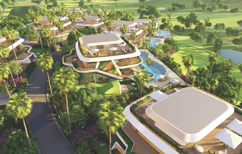 Thiết kế villa tại Phân khu Golf & Villa