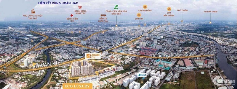 Eco Luxury Bình Tân - 9 Vị trí Eco Luxury Bình Tân