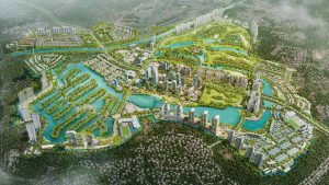 Ecopark là thành phố xanh đáng sống nhất tại khu vực miền Bắc