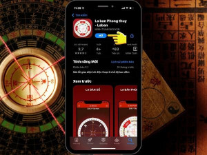 Cách xem la bàn phong thủy trên điện thoại - 12