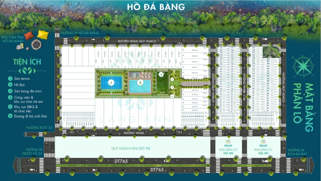 Mặt bằng Làng Ann