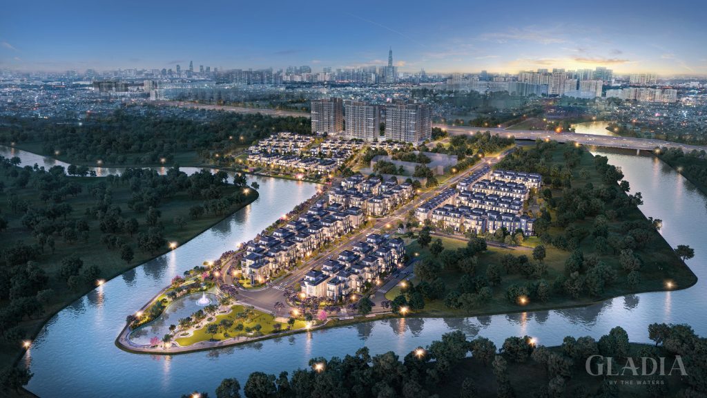 Gladia by The Waters – Kiệt Tác Sống Xanh Bên Dòng Sông, Nơi Hội Tụ Tinh Hoa Đô Thị