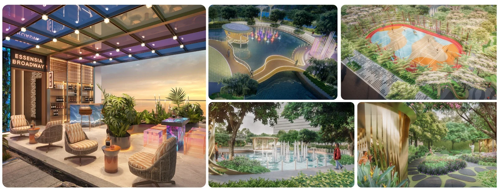 Essensia Broadway - 15 Hệ thống tiện ích đẳng cấp, thượng lưu của Essensia Broadway